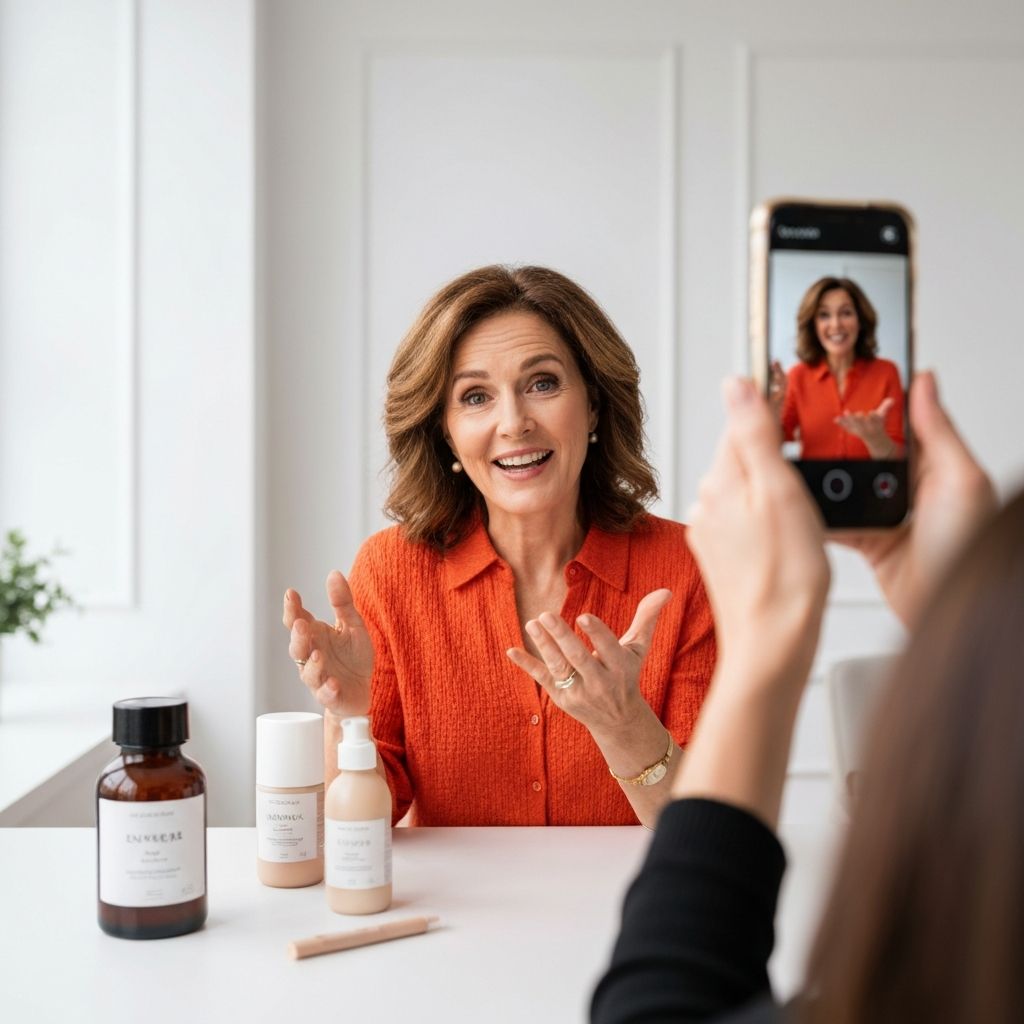 Creator doing live stream